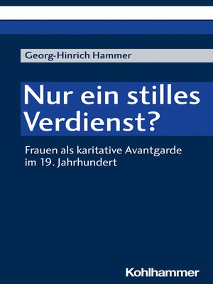 cover image of Nur ein stilles Verdienst?